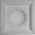 Dwellingdesigns 23.87 x 23.87 x 5.5 in. Shell Ceiling Tile DW287640
